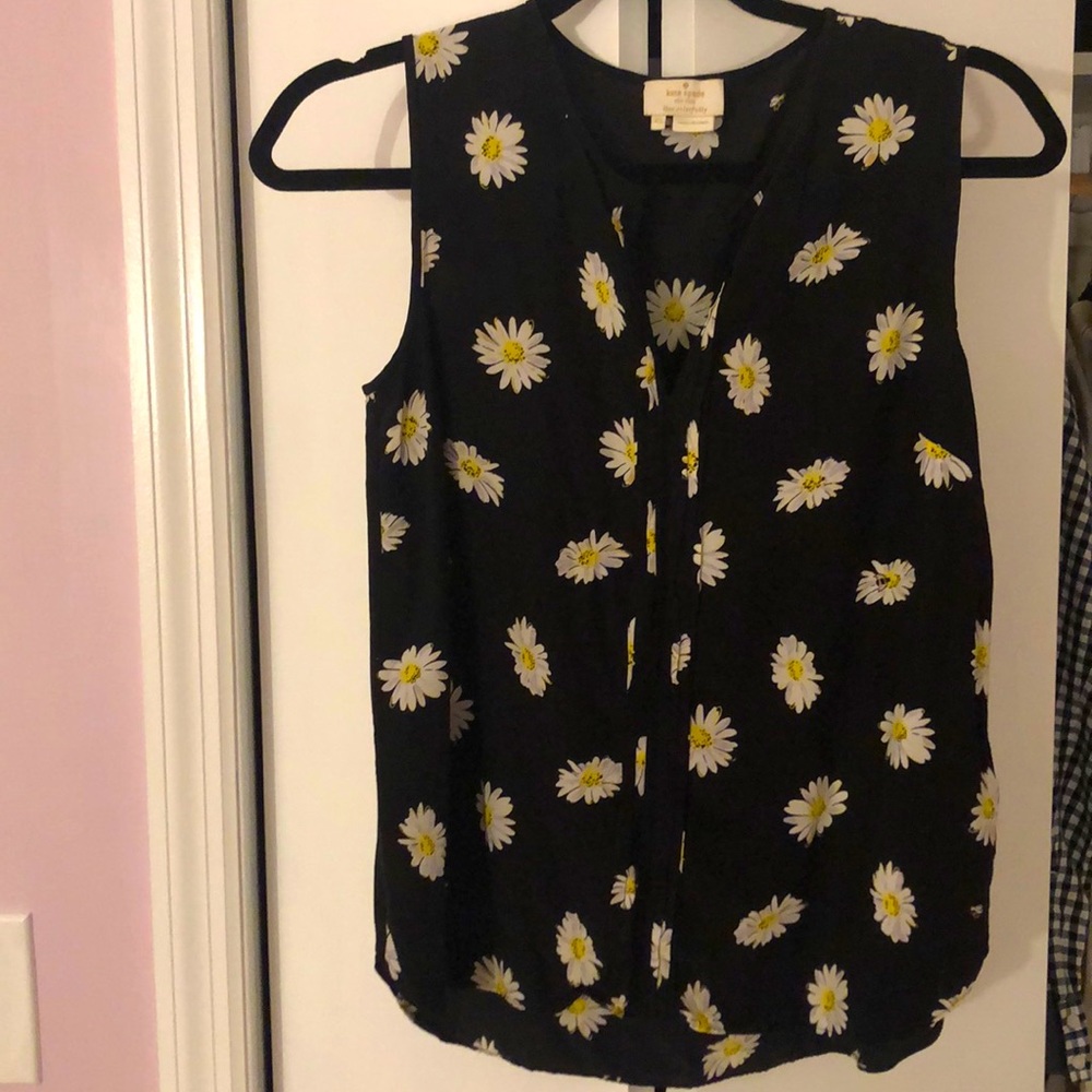 Kate Spade daisy tank top